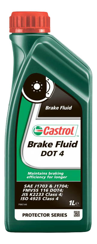 Тормозная жидкость Castrol  Brake Fluid DOT4 1л