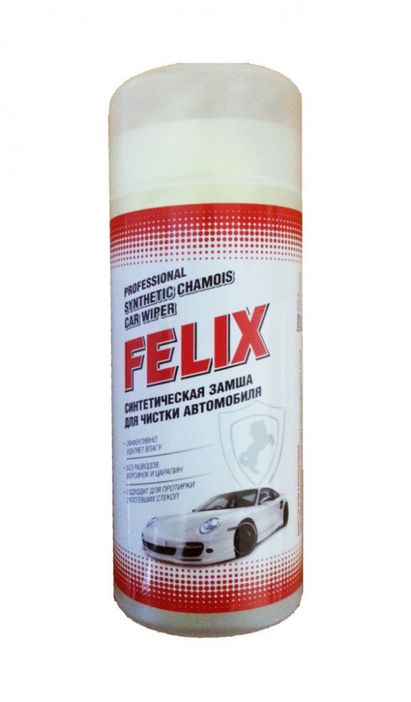 Синтетическая замша FELIX д/чистки автомобиля в тубе