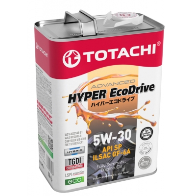 TOTACHI  HYPER Ecodrive Fully Synthetic SP/GF-6A   5W30  4л