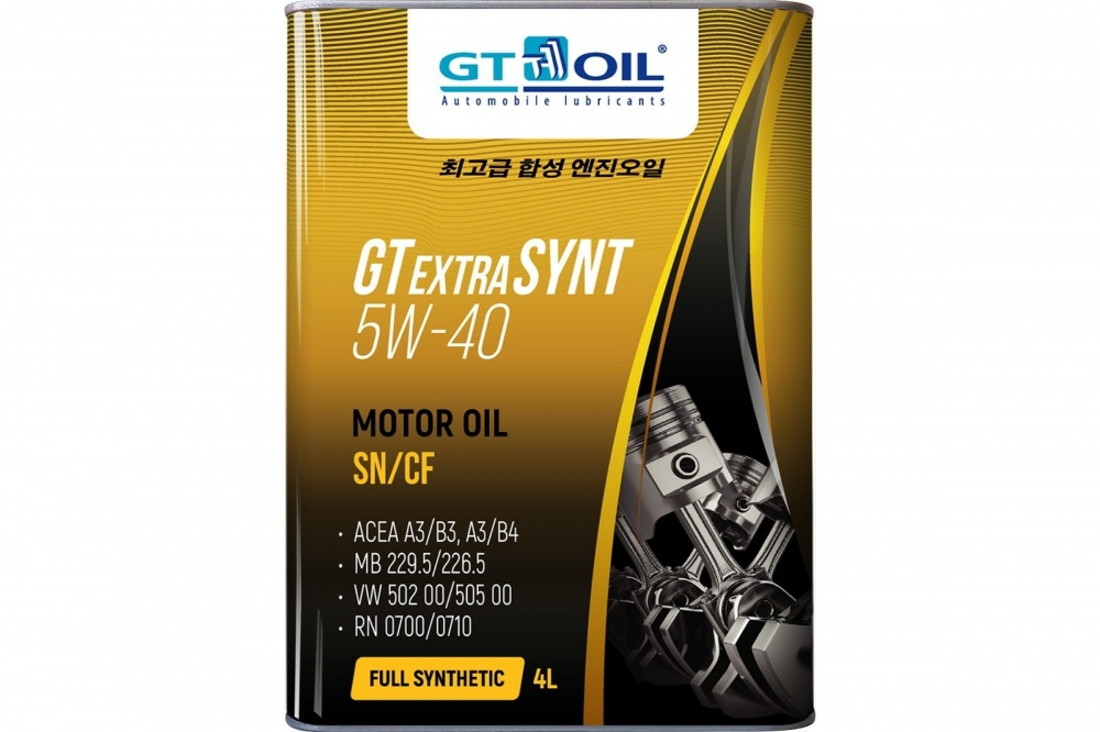 GT OIL Extra Synt 5W40  4л