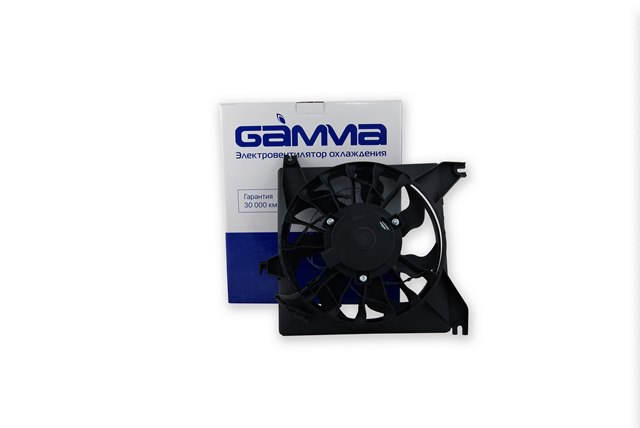 Электровентилятор охлаждения 2190 с кожухом (7-лопастей) (GAMMA) GMEMR-18651