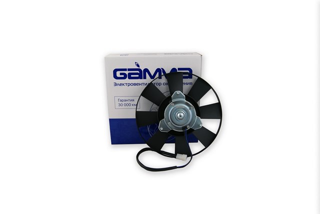 Электровентилятор охлаждения ВАЗ/ГАЗ (8 лопастей) (GAMMA) GMEMR-18648