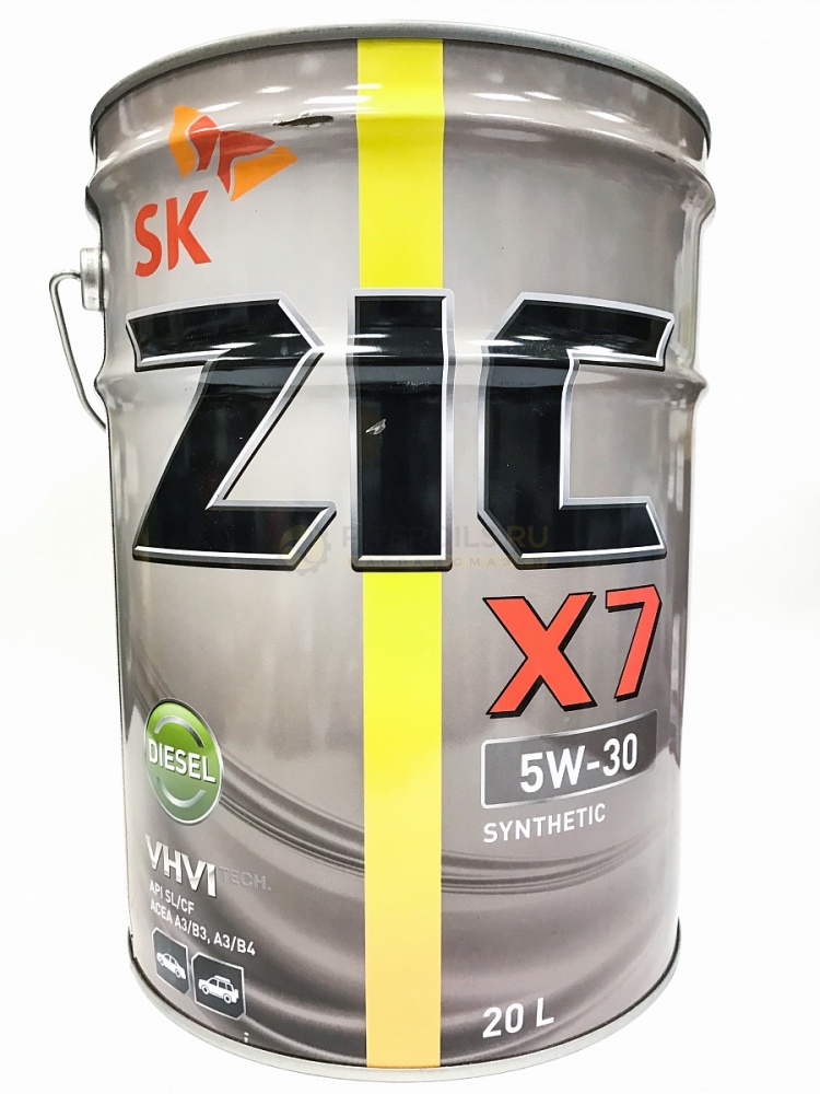 ZIC X7 DIESEL 5W30 синт   20л