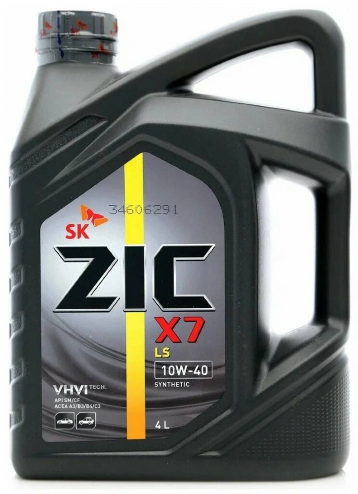 ZIC X7 LS 10W40 синт 4л