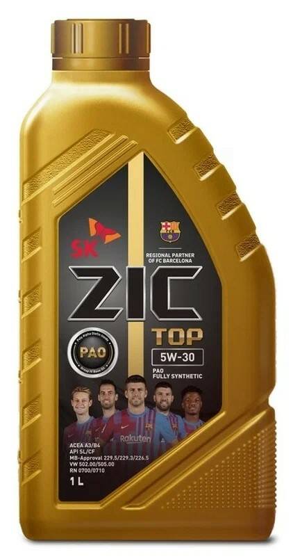 ZIC R TOP 5W30 синт 1л