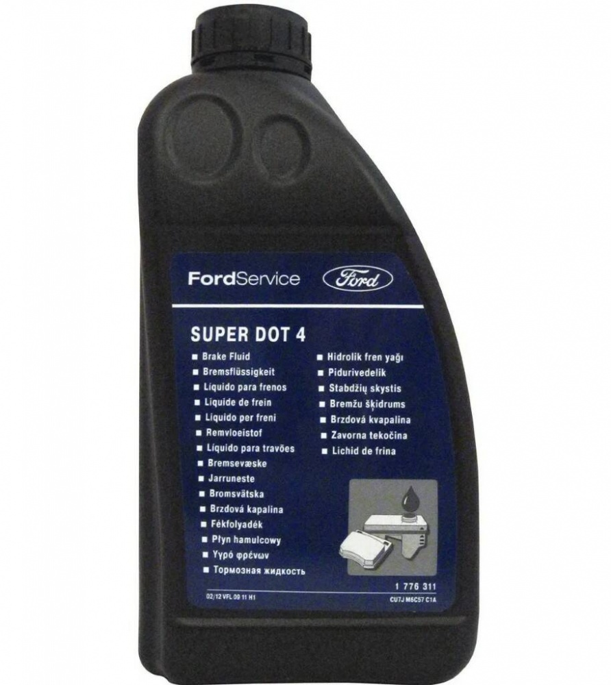 Тормозная жидкость FORD SUPER DOT4 1л