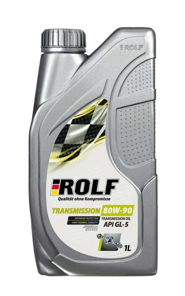 ROLF Transmission SAE 80W90 GL-5  1л (минер) (пластик)