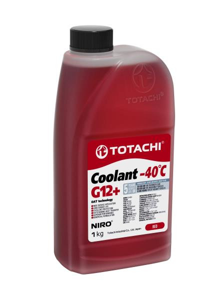 Антифриз TOTACHI NIRO Coolant Red -40C G12+ 1кг