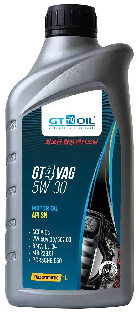 GT OIL 4 Vag 5W30 1л SN