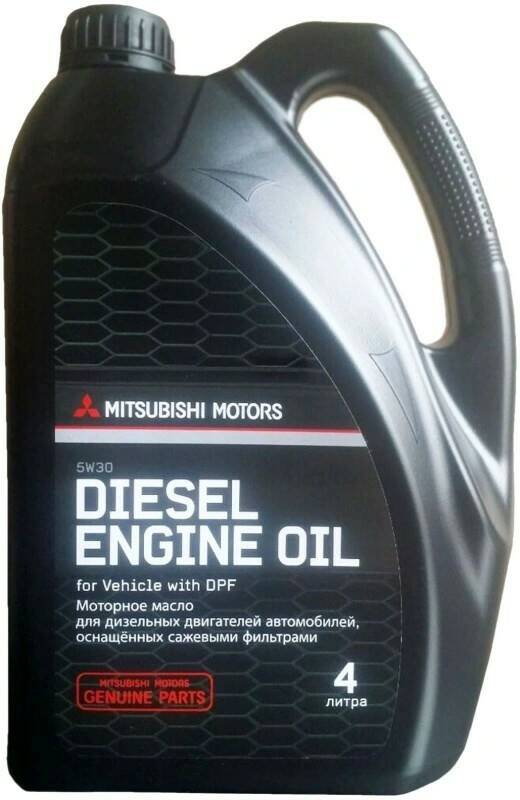 MITSUBISHI DIESEL ENGINE OIL FOR VEHICLE WITH DPF 5W30 4л