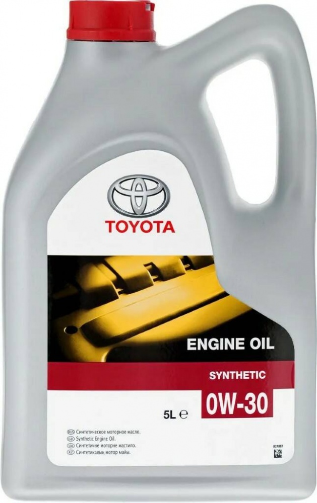 TOYOTA  ENGINE OIL 0W30 5л (синт)