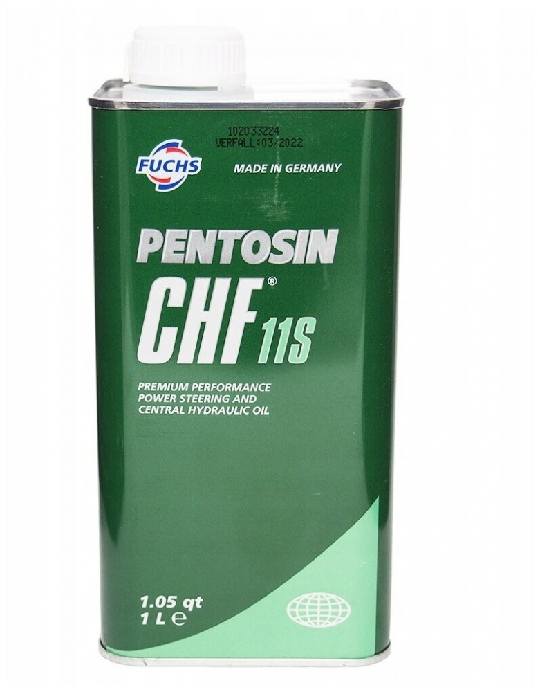 Жидкость гидроусилителя руля (Жидкость ГУР) PENTOSIN PSF CHF 11S 1л (BMW)