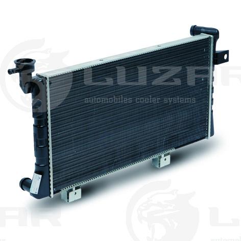 Радиатор охлаждения 21214 алюминевый с крышкой (LUZAR)