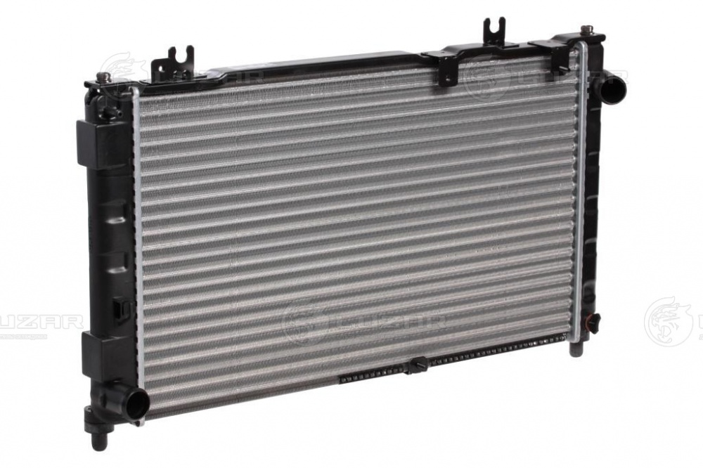 Радиатор охлаждения 2190 алюминиевый без кондиционера МКПП (LUZAR)