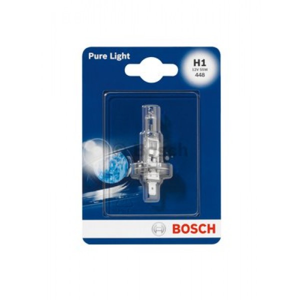 Лампа BOSCH H1 12V 55W Pure Light 1987301005