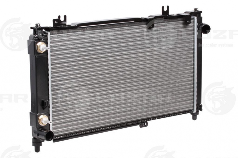 Радиатор охлаждения 2190, Datsun c кондиционером АКПП A/C (LUZAR)