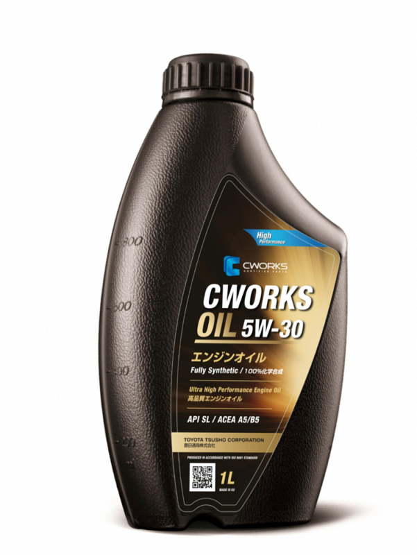 CWORKS OIL 5W30 API SL ACEA  A5/B5 1л