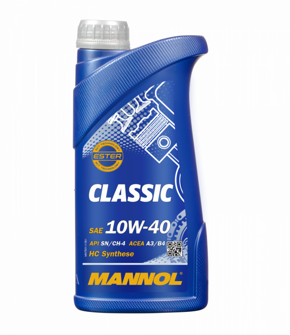 MANNOL CLASSIC HP 10w40 п/синт   1л