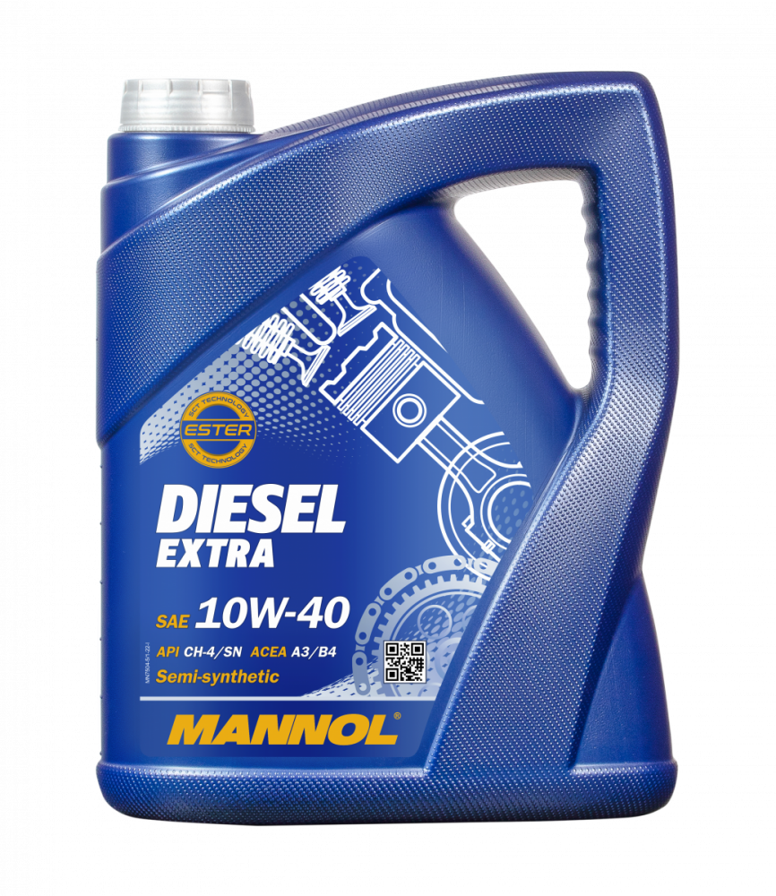 MANNOL Diesel Extra 10w40 п/синт   4л