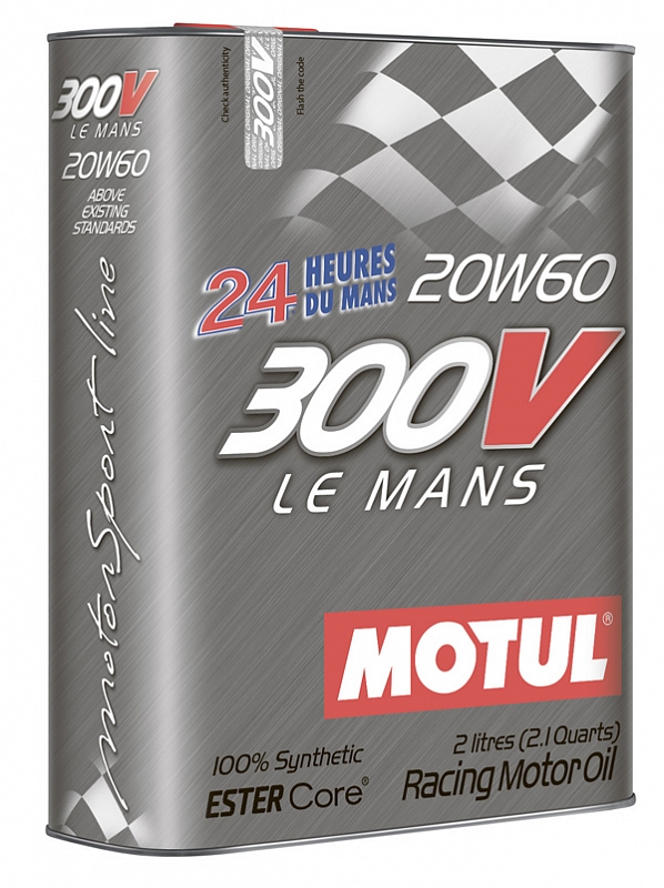 MOTUL 300V Le Mans 20W60 2л (синт)