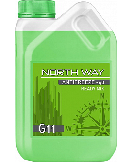 North Way Антифриз-40 зеленый 3кг