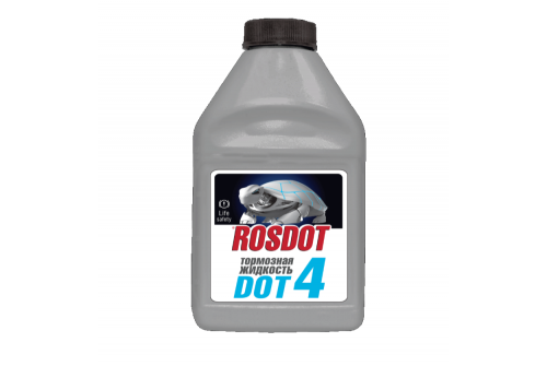 Тормозная жидкость РосДОТ DOT 4 (черепашка) 0,250л
