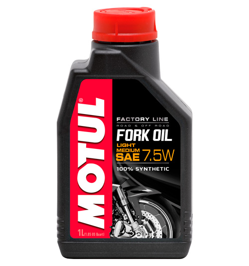 MOTUL Fork Oil FL Medium 7.5W 1л (синт) гидравлич.масло