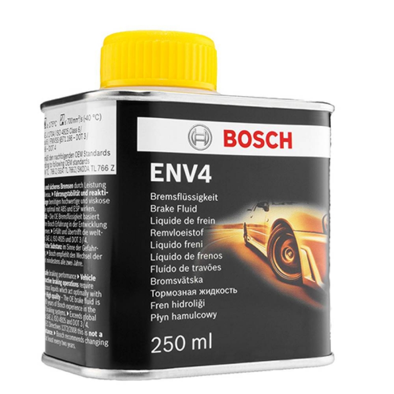 Тормозная жидкость BOSCH ENV4 DOT-4 250мл