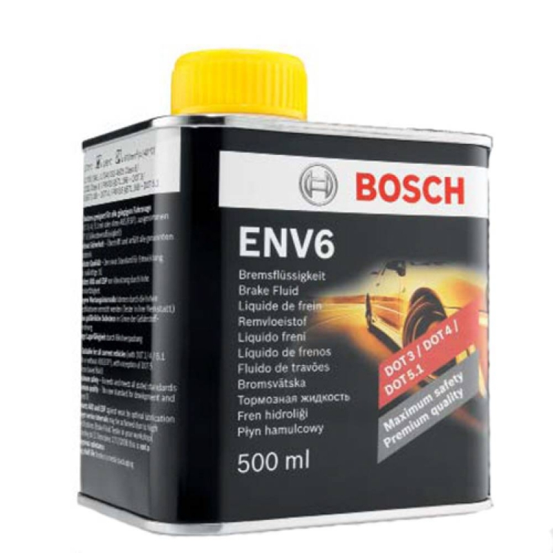 Тормозная жидкость BOSCH ENV6 DOT-5.1 500мл