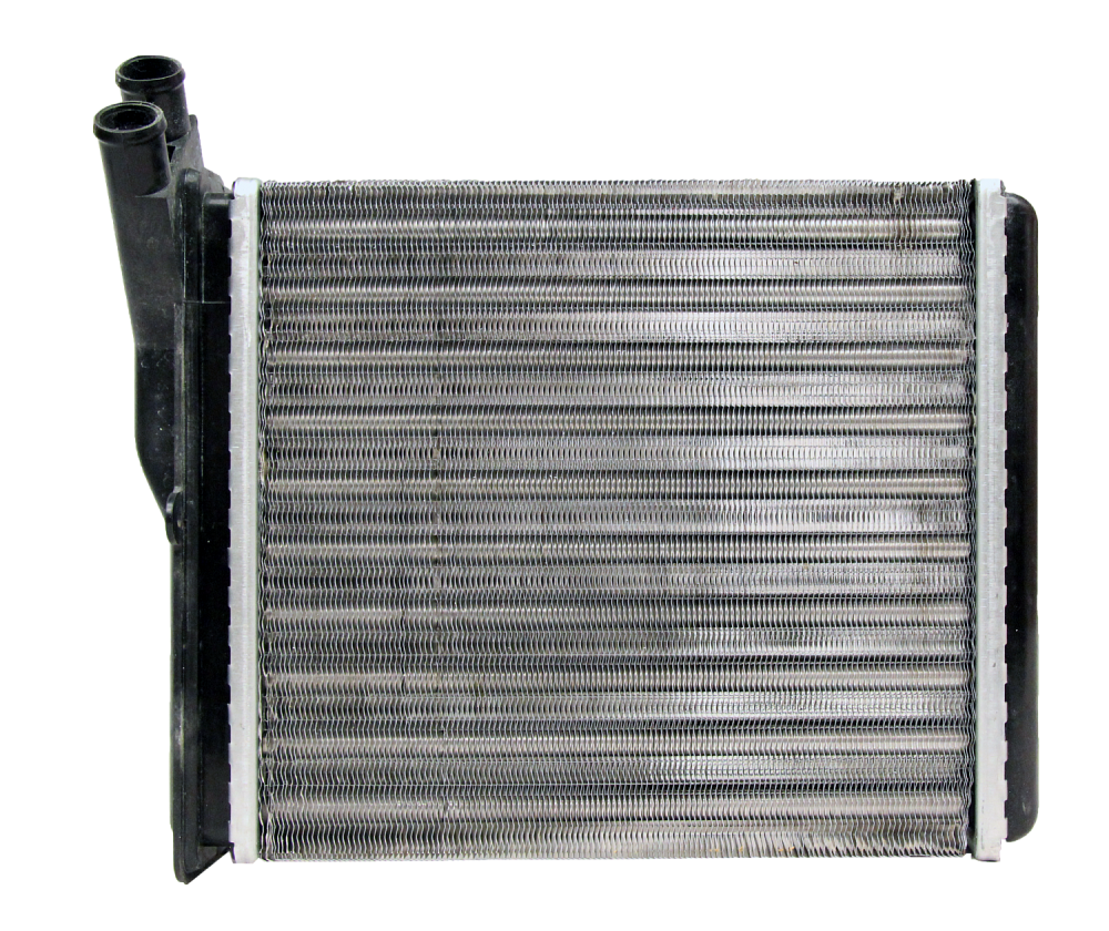 Радиатор отопителя 21230 двухрядный, сборный, алюминиевый с пластиковыми бачками (ПРАМО)