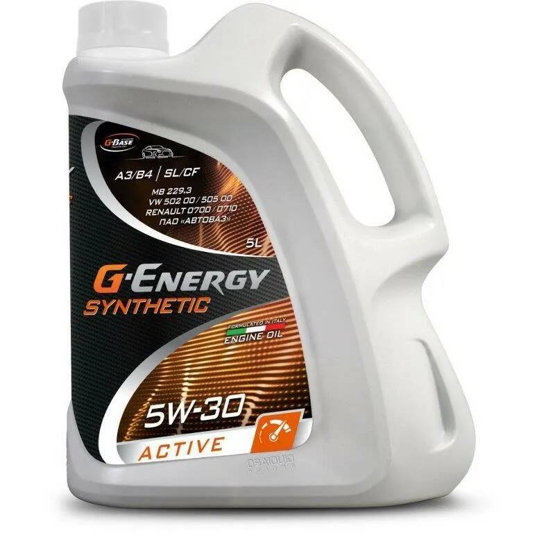G-Energy Synthetic Active 5W30 5л (синт)