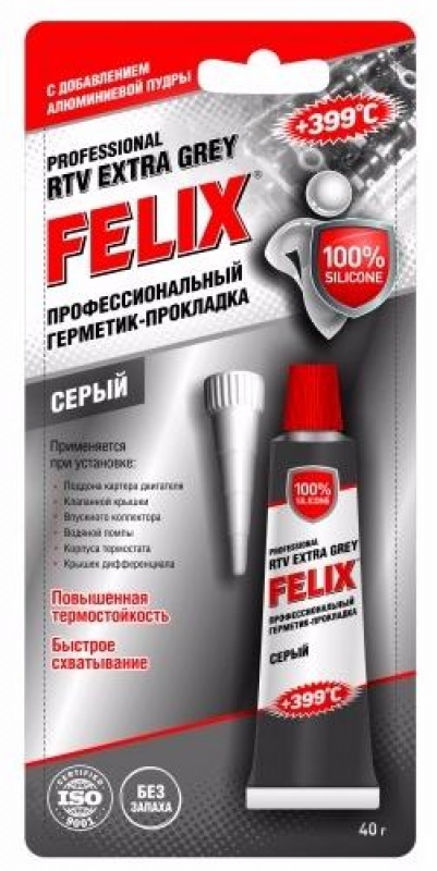 Герметик-прокладка FELIX (серый) 40г