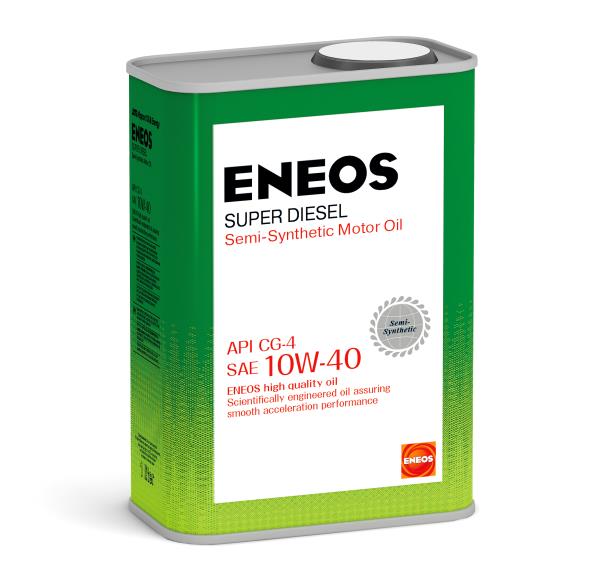 Моторное масло ENEOS SUPER DIESEL CG-4 10W40 1л (п/синт)