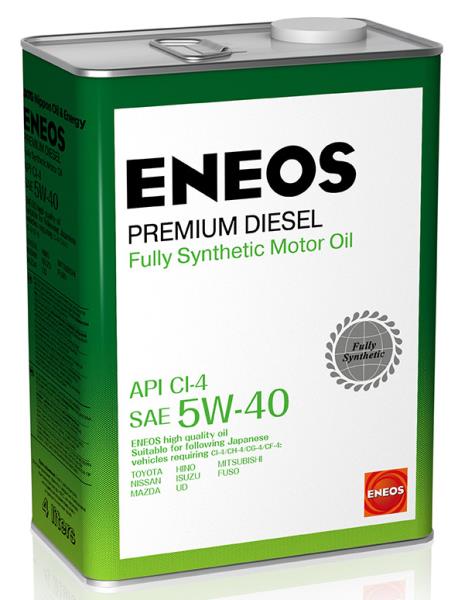 Моторное масло ENEOS PREMIUM DIESEL CI-4 5W40  4л (синт)