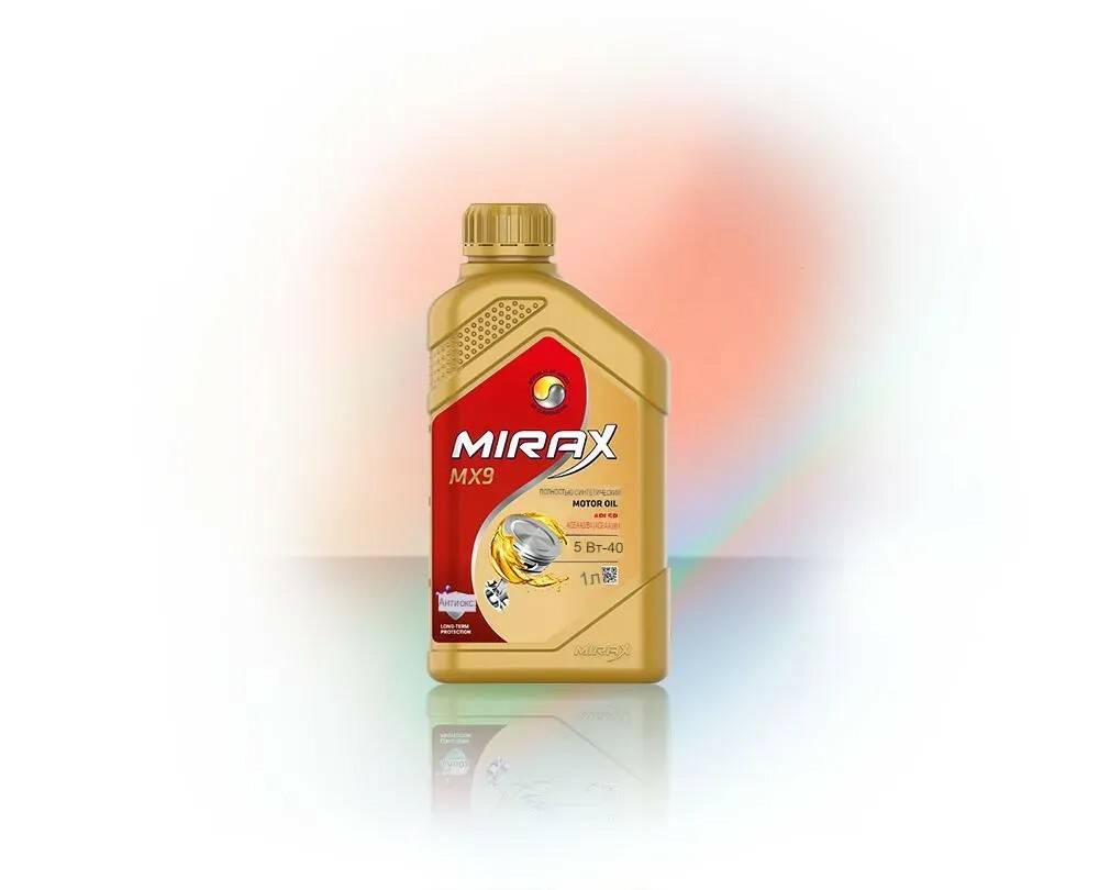 Mirax MX9 5W40 API SP, ILSAC GF-6A 1л