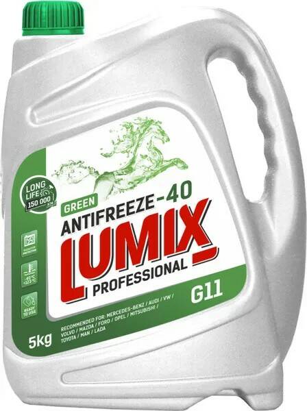 LUMIX Антифриз GREEN G11 5 кг
