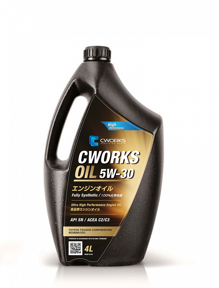 CWORKS OIL 5W30 API SN ACEA C2/C3 4л