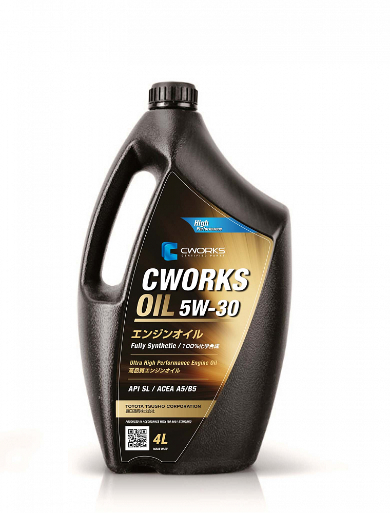 CWORKS OIL 5W30 API SL ACEA  A5/B5 4л