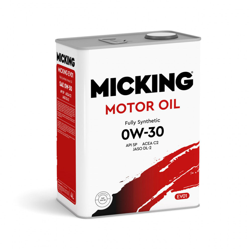 Micking Motor Oil EVO1 0W30 API SP ACEA C2 4л