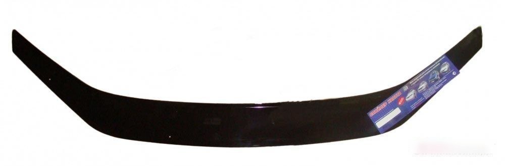 Дефлектор (спойлер) капота "Мухобойка" Гранта 2011-н.в. Voron Glass с еврокрепежом