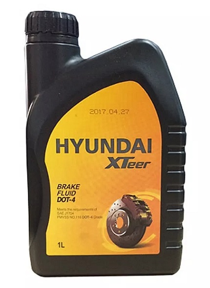 Тормозная жидкость HYUNDAI XTeer Brake Fluid DOT-4 1л 2010853