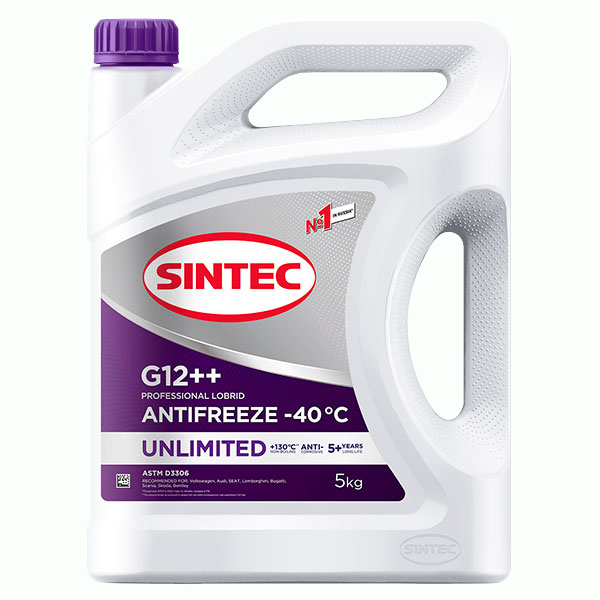 Антифриз Sintec Unlimited G 12 5кг