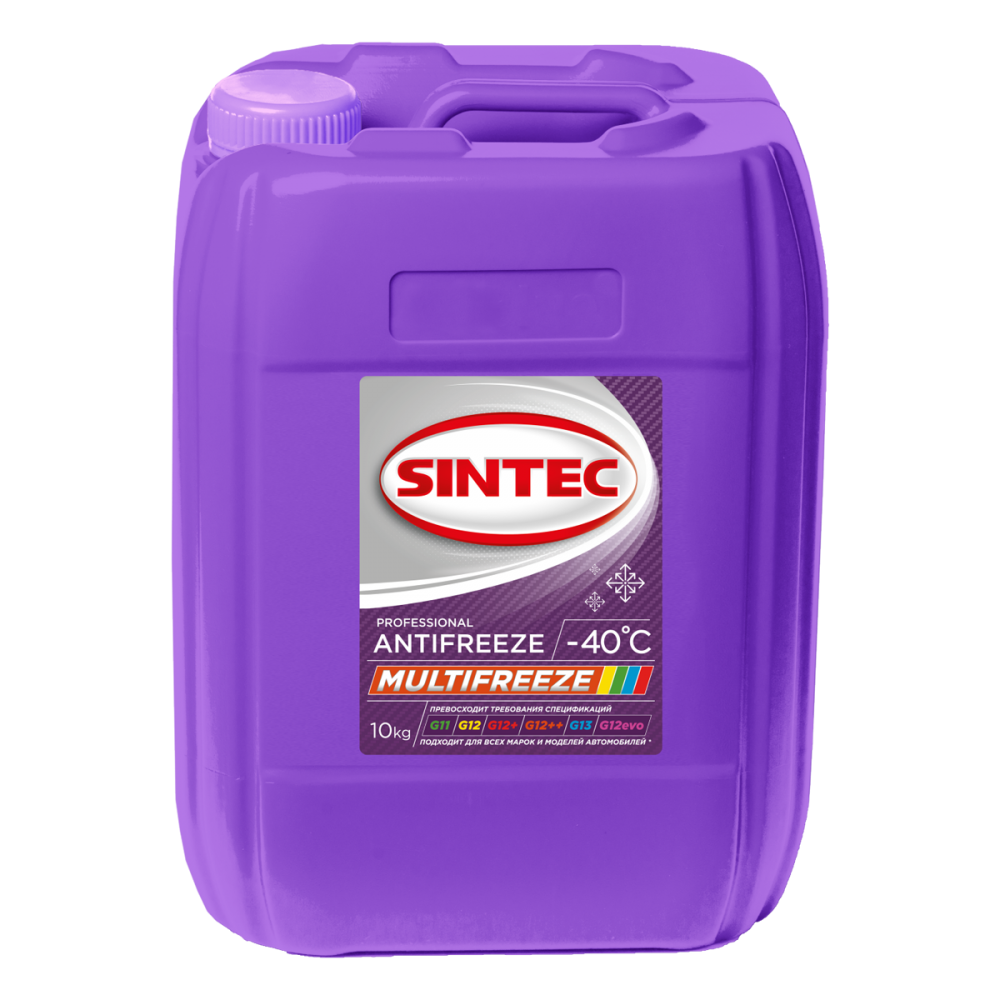 Антифриз Sintec Multi Freeze (фиолет) 10кг