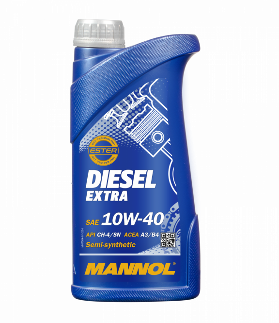MANNOL Diesel Extra 10w40 п/синт   1л