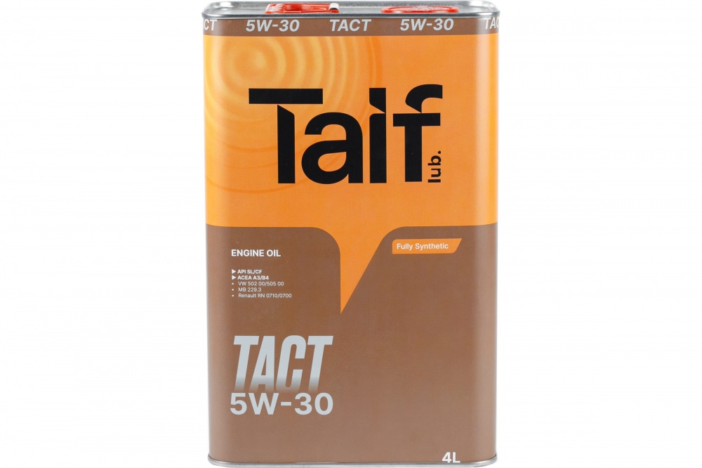 TAIF TACT 5W30 4л (синт)  API: SL/CF