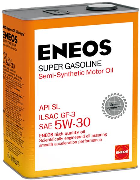 ENEOS SUPER GASOLINE SL 5W30 4л (п/синт)