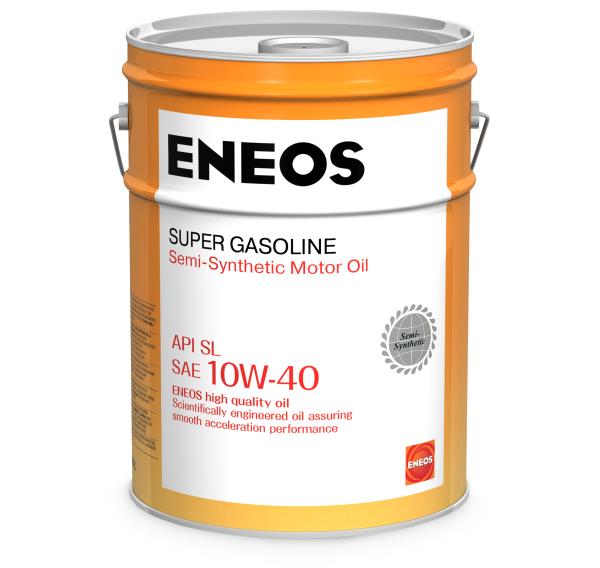 ENEOS SUPER GASOLINE SL 10W40 20л (п/синт)