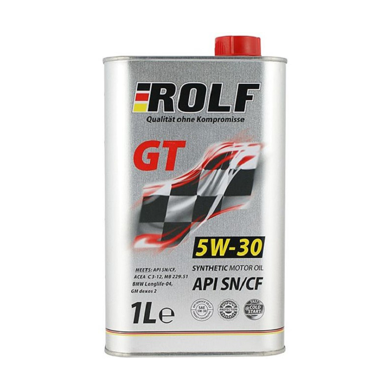 ROLF GT SAE 5W30 API SN/CF 1л (синт) ACEA С2/C3