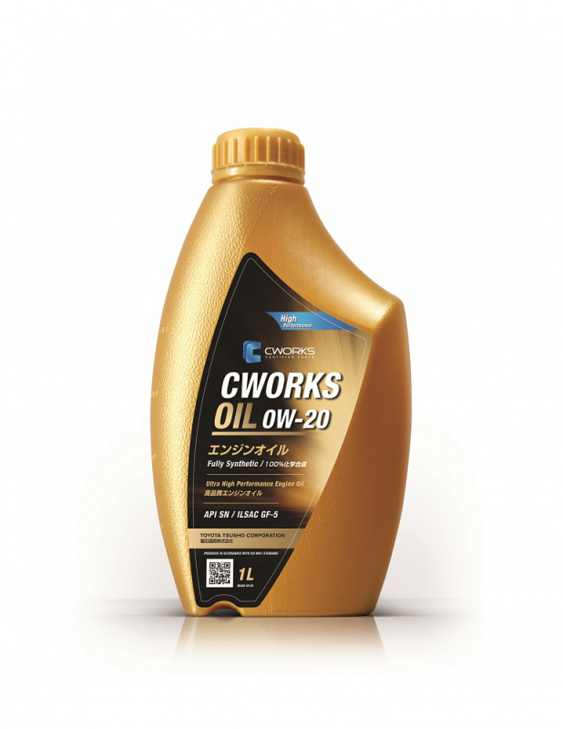 CWORKS OIL 0W20 API SN ILSAC GF-5 1л