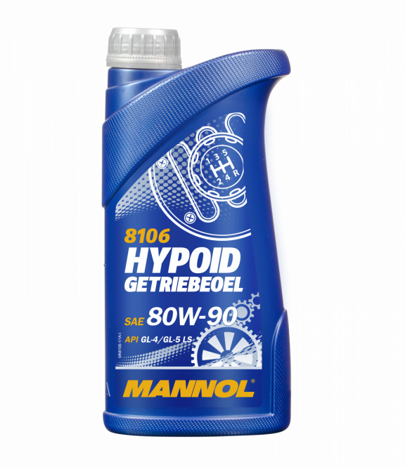MANNOL Hypoid 80W90 GL-4/5  мин   1л
